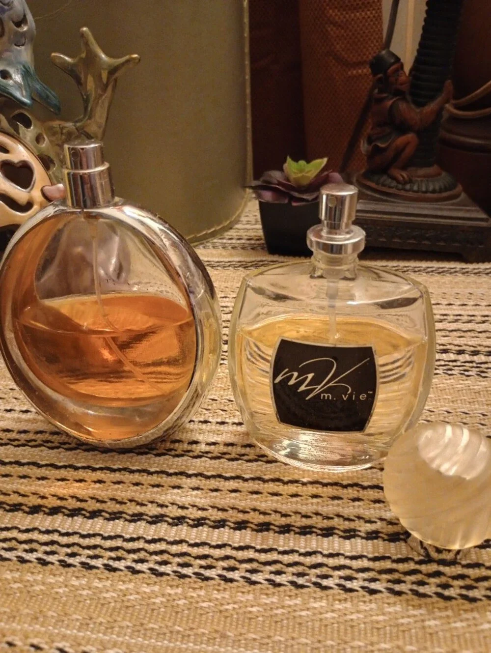 (2) Bundle Deal Women's Nice Feminine Perfumes Large Size ( More Than Half Full)